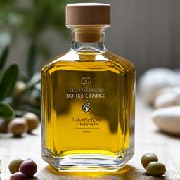 Bouteille d'huile d'olive extra vierge AOP de la Vallée des Baux